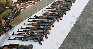 Arms cache unearthed in Saudi Arabia 